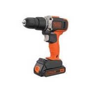 สว่านกระแทกไร้สาย (พร้อมแบตเตอรี่) BLACK&DECKER BCD704K-B1 20 โวลต์ (1162831)