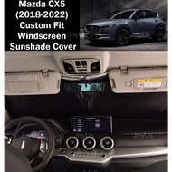 Mazda CX5 CX-5 (2018-2025) Custom Fit Windscreen Sunshade Cover
