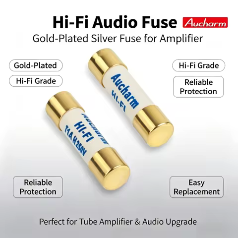 5PCS LHY HIFI Silver Fuse 5x20 6x32 500MA 1A 2A 3A 3.15A 4A 5A 6.3A 8A 10A 15A Audio Tube