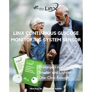 LinX Continuous Glucose Monitor CGM Sensor System Real-Time Glucose Monitoring Every 1 Minutes for 1