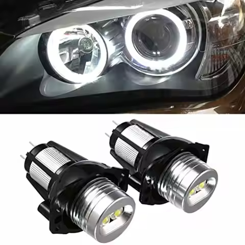 LED Angel Eyes Headlight Halo Ring Marker Light Bulb FOR BMW 3 series Pre-LCI E90 E91 325i 328i 330i