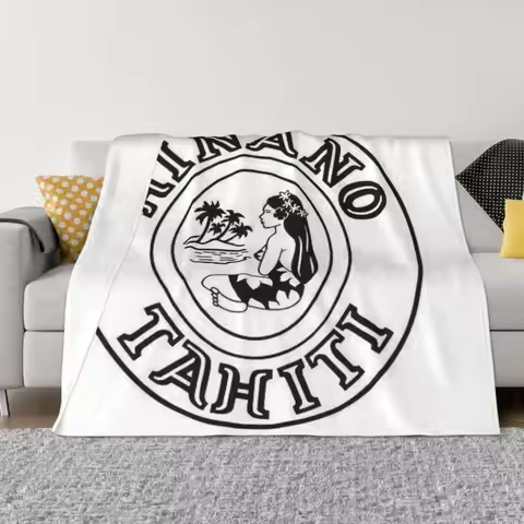 Hinano Tahiti 1026 Anime Couple Blankets Blankets & Throws Throw Blanket