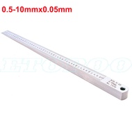 【Big-Sales】 Taper Gauge 1-15mm 0.5-10mm 0.4-6mm 0.2-4mm Taper Welding Gauge Gap Gage Wedge Gage Gap