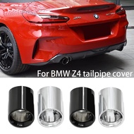 Exhaust Tailpipe Cover For BMW Z4 G29 30i 2019-2024 Round Exhaust Trim Connector Tailpipe Trim Exhau