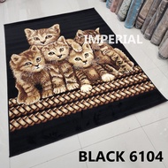 Karpet Permadani EXOTIC AFRICA Uk. Standar 160 x 210 cm UNIVERSAL Motif Macan Rusa Kucing Panda