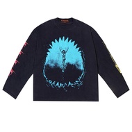 KKONTENER "JAWS" TSHIRT LONGSLEEVE BLACK BLEACH