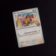 Skwovet Arvin C sv10s Pokemon Champion Attendance TCG Indonesia