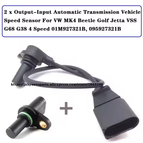 01M927321B for VW MK4 Beetle GTI Golf Jetta Automatic Transmission Speed Sensor VSS G68 4 Speed OE#