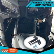 Breket Bracket Lampu D2 Laser Foglam Breket Lampu Sorot Vario 125 150 Foglam New Vario 2015 2016 201