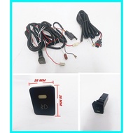 For Toyota H11 880 881 H8 Fog Light Lamp Wiring Harness Socket Wire Connector