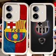 H48 FC Barcelona White Casing for OPPO A3X A3 A79 A5 A5X A5I Pro 2025 5G