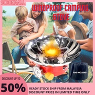 Mini Picnic Windproof Portable Butane Gas Camping Stove Burner with Adjustable Cover Butane Gas Camp