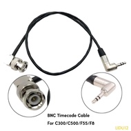 Lidu12 Connect Your Camera with 3 5mm TRS to BNC Male Timecodes Cable for Seamless Timecodes Integra