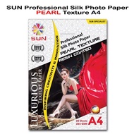 HP [WHOLESALE] Silky A4 Pearl Texture 265 GSM Photo Paper - SUN Professional Silky Photo Paper (Supp