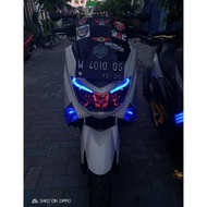 LAMPU ALIS &amp; DEVIL EYES NMAX KOMPLIT L CUSTOM HEADLAMP REFLEKTOR