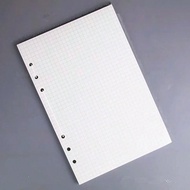 1pc 80 Sheets/160 Pages Loose-Leaf Notebook Paper (White Lined Interior Pages), 100g Thick Cream Col