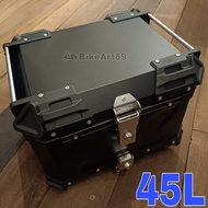 GIVI Monorack Yamaha Y16ZR Y 16 ZR Top Box Aluminium 45L 45 Liter with Base Plate Motorcycle Kotak R