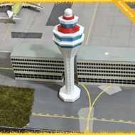 [FenteerMY] 1:400 Scale Airport Control Model, 1:400 Scale Airport Building Model for Display.