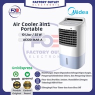 PROMO IDUL FITRI! MIDEA AC120-16AR-A Air Cooler AC Portable Standing