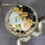【Flower Plus】 兩情相悅｜永生花玻璃罩