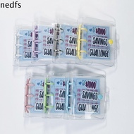 NEDFS Money Saving Binder, Cash Envelopes Mini Savings Challenges Book, Practical $150/300/500/1000 