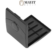 MAYIT Reed ​, ​Reed Holder​ ​Drop Proof​ ​Reed Storage ​, Storage ​Holds 8 Pieces​ Black ​Clarinet R