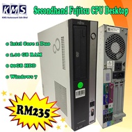 Secondhand Lenovo ThinkCentre TOWER Desktop CPU / Intel Core 2 Duo / 2 GB DDR2 RAM