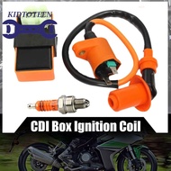 6 Pins Racing Ac Cdi Box Ignition Coil A7tjc Spark Plug For Gy6 50 80 110 125 150cc Moped Q7v1