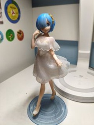 Bandai 眼鏡廠 Banpresto Re:從零開始的異世界生活 Re:零 Re:zero 雷姆 蕾姆 Serenus Couture 白色透明水晶禮服ver. 禮裙 景品人型figure