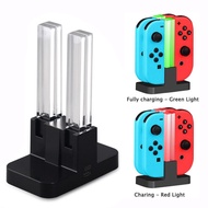 [Enjoy the small store] 4พอร์ต5V Controller Charger อะแดปเตอร์ชาร์จ Docking Station สำหรับ Nintendo Switch Joy Con LED Supplies
