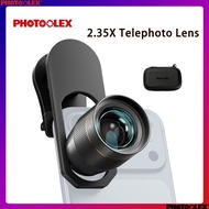 PHOTOOLEX Telephoto Lens 2.35X Telephoto Phone Lens with 17mm Lens Clamp & 67mm Filter Adapter
