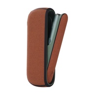 Sleeve Case & Side Door Cover Fabric Cotton for iqos iluma mid Accessories Device - Brown