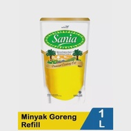 MINYAK GORENG SANIA 1 LITER  / SANIA MINYAK GORENG 1 LITER REFILL