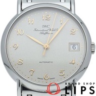 國際手錶公司IWC錶 Portofino Date IW351317 不鏽鋼男士腕錶，銀色，拋光，成色極佳 [二手]