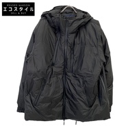NANGA x ENGINEER GARMENTS 特別訂製黑色拉鍊羽絨服，M 碼 [二手]