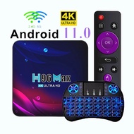 【Must-Have Style】 H96 Max V11 Tv Box 11 4g 64gb Tv Box 4k Rockchip Rk3318 Wifi Google Voice Smart Tv Box Media Player H96max