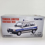 Tomica tomytec tlv 1/64 240a fiat 警車