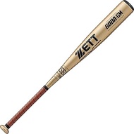 ZETT BAT77478 Boys Baseball Soft Bat GODA-GM Metal, 30.7 inches (78 cm), Champagne Gold x Brown (823