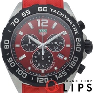 TAG Heuer Formula 1 Chronograph CAZ101AN.FT8055 男士腕錶，RED，成色極佳，附原廠錶盒、保固卡，不鏽鋼錶殼/橡膠錶帶 [二手]
