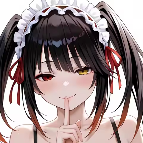 Dakimakura Anime Pillowcase Tokisaki Kurumi Double-sided Print Life-size Body Pillow Cover Bedding G