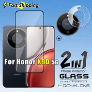 Screen protector 2in1 For Honor X9D HonorX9D X9 D 5G 2025 Screen Protector Tempered Glass Fingerprin