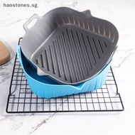 Hao 1PCS Air Fryer Silicone Pot Air Fryer Basket Liner Non-Stick Oven Baking Tray SG