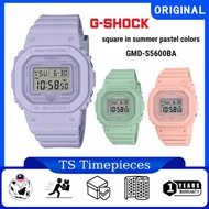 G SHOCK A smaller square in summer pastel colors s Series GMD-S5600BA-3 / GMD-S5600BA-4 / GMD-S5600B