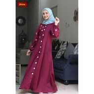 [✅Promo] Sale Dannis 20% / Abaya Xxl / Abaya Polos / Abaya Bordir /