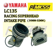 READY STOCK RACING INTAKE PIPE LC135 28 30MM INTAKE CARBURETOR INTAKE PIPE TENGKUK NSR UMA POWER JET