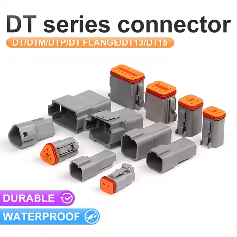 5/10/100 set DEUTSCH Connector DT06-2S DT04-2P DT04-3P Waterproof deutch connectors Plug Male/Female