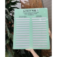 Gate display board (accept custom design), free nails