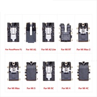 Headphone Jack Audio Flex Port Ear Earphone Connector Parts for XiaoMi PorcoPhone F1 Mi A1 A2 Lite 9