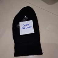 Anak tudung sekolah hitam preloved