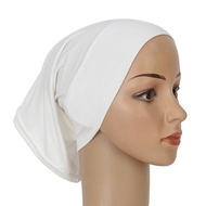 Ladies Solid Color Tube Cap Elastic Bottoming Cap Malaysia Ladies Ethnic Laced-Up Cap 2026.7.21